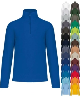 Unisex mikrofleecová mikina s 1/4 zipsom ENZO Kariban