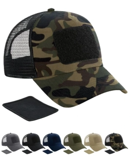 5 panelová šiltovka REMOVABLE PATCH TRUCKER B641 Beechfield